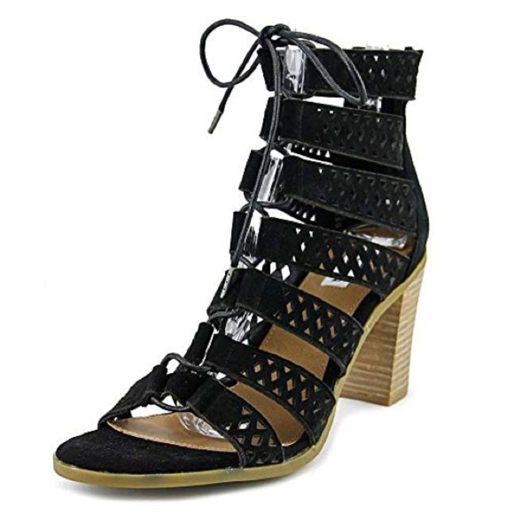 Steve Madden Lace Up Block Heels